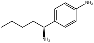 4-((1S)-1-AMINOPENTYL)PHENYLAMINE Struktur