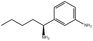 3-((1S)-1-AMINOPENTYL)PHENYLAMINE Struktur