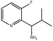 1-(3-fluoropyridin-2-yl)-2-methylpropan-1-amine Struktur