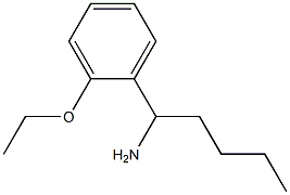 1-(2-ETHOXYPHENYL)PENTAN-1-AMINE Struktur