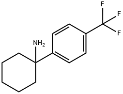 1-(4-(trifluoromethyl)phenyl)cyclohexanamine Struktur