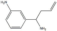 3-(1-AMINOBUT-3-EN-1-YL)ANILINE Struktur