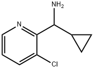 (3-chloropyridin-2-yl)(cyclopropyl)methanamine Struktur