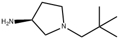 (S)-1-Neopentylpyrrolidin-3-amine Struktur