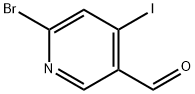 6-BROMO-4-IODONICOTINALDEHYDE Struktur