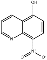 5-Hydroxy-8-nitroquinoline Struktur