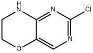 2-chloro-7,8-dihydro-6H-pyrimido[5,4-b][1,4]oxazine Struktur