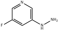 (5-Fluoro-pyridin-3-yl)-hydrazine Struktur