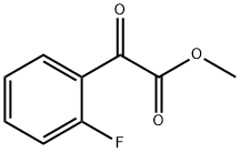 2-Fluoro-oxo-benzeneacetic acid methyl ester Struktur