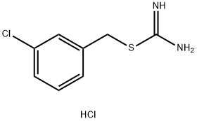 2-(3-Chlorobenzyl)-2-thiopseudourea hydrochloride, 133067-71-7, 結(jié)構(gòu)式