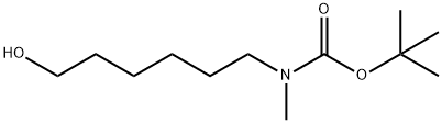 N-Boc 6-(methylamino)hexan-1-ol Struktur