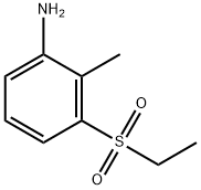 3-(ethanesulfonyl)-2-methylaniline Struktur