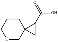 5-Oxaspiro[2.5]octane-1-carboxylic acid Struktur