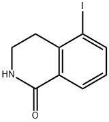 5-iodo-3,4-dihydroisoquinolin-1(2H)-one Struktur