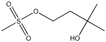 3-hydroxy-3-methylbutyl methanesulfonate Struktur