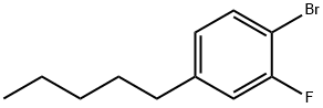 1-Bromo-2-fluoro-4-pentylbenzene Structure