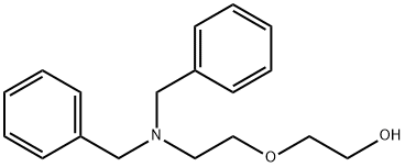 2-(2-(DIBENZYLAMINO)ETHOXY)ETHANOL Struktur