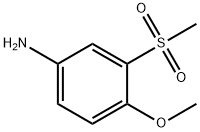 3-methanesulfonyl-4-methoxyaniline Struktur