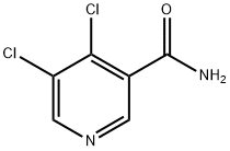 4,5-dichloronicotinamide Struktur