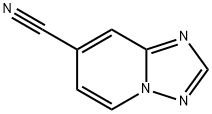 [1,2,4]Triazolo[1,5-a]pyridine-7-carbonitrile Struktur