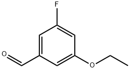 3-エトキシ-5-フルオロベンズアルデヒド 化學構(gòu)造式