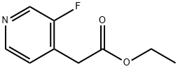 ETHYL 2-(3-FLUOROPYRIDIN-4-YL)ACETATE Struktur