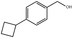 (4-Cyclobutylphenyl)methanol Struktur