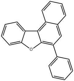 6-phenylnaphtho[2,1-b]benzofuran Struktur