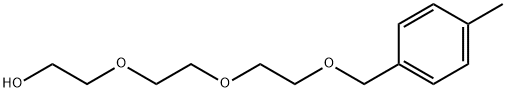 Ethanol, 2-[2-[2-[(4-methylphenyl)methoxy]ethoxy]ethoxy]- Struktur