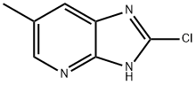 2-chloro-6-methyl-3H-imidazo[4,5-b]pyridine Struktur