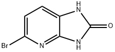 5-Bromo-1,3-dihydro-imidazo[4,5-b]pyridin-2-one Struktur