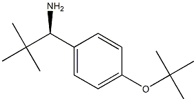 (1R)-1-[4-(TERT-BUTOXY)PHENYL]-2,2-DIMETHYLPROPYLAMINE Struktur