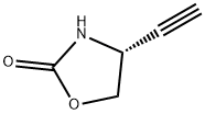 (R)-4-ETHYNYLOXAZOLIDIN-2-ONE Struktur