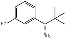 3-((1S)-1-AMINO-2,2-DIMETHYLPROPYL)PHENOL Struktur