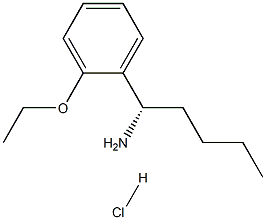 (1S)-1-(2-ETHOXYPHENYL)PENTYLAMINE HYDROCHLORIDE Struktur