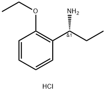 (1R)-1-(2-ETHOXYPHENYL)PROPAN-1-AMINE HYDROCHLORIDE Struktur