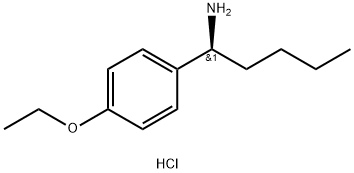 (1S)-1-(4-ETHOXYPHENYL)PENTYLAMINE HYDROCHLORIDE Struktur