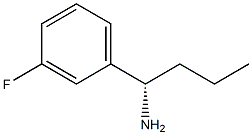 (1S)-1-(3-FLUOROPHENYL)BUTYLAMINE Struktur