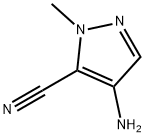 4-Amino-1-Methyl-1H-Pyrazole-5-Carbonitrile Struktur