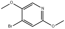 4-bromo-2,5-dimethoxypyridine Struktur