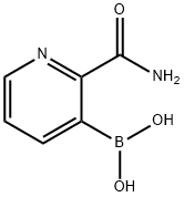 3-(4,4,5,5-Tetramethyl-1,3,2-dioxaborolan-2-yl)-2-pyridinecarboxamide Struktur