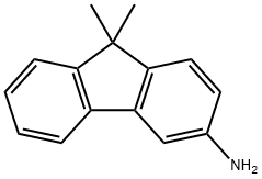 3-Amino-9,9-dimethylfluorene Struktur