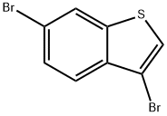 3,6-Dibromo-benzo[b]thiophene Struktur