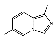 6-FLUORO-1-IODOIMIDAZO[1,5-A]PYRIDINE Struktur