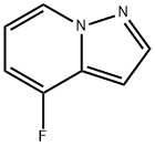 4-fluoropyrazolo[1,5-a]pyridine Struktur