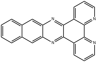 4,5,9,16-tetraaza-dibenzo[a,c]naphthacene Struktur