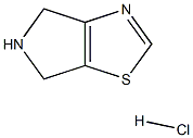 5,6-Dihydro-4H-pyrrolo[3,4-d]thiazole Hydrochloride Struktur