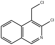 3-Chloro-4-(chloromethyl)isoquinoline Struktur