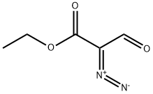 Propanoic acid, 2-diazo-3-oxo-, ethyl ester Struktur