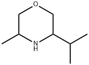 3-isopropyl-5-methylmorpholine Struktur